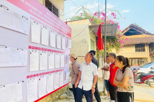 Nghệ An: Xã miền núi Tương Dương sẵn sàng cho ngày hội bầu cử