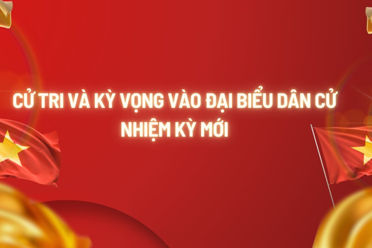 Cử tri và kỳ vọng vào đại biểu dân cử nhiệm kỳ mới