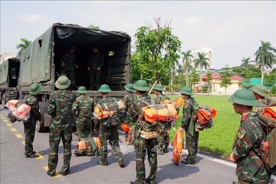 Các đơn vị Quân đội chủ động phòng ngừa và ứng phó sự cố, thiên tai