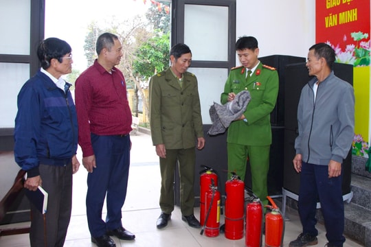 Hà Nội: 100% điểm bỏ phiếu trên địa bàn được kiểm tra công tác phòng chống cháy nổ