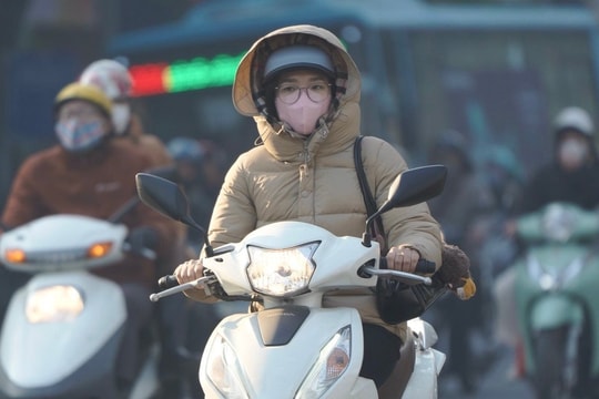 Không khí lạnh tràn về, Bắc Bộ hửng nắng nhưng trời rét