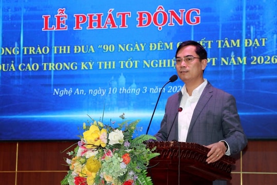 Thầy và trò Nghệ An bước vào 90 ngày đêm nước rút cho kỳ thi tốt nghiệp THPT 2026