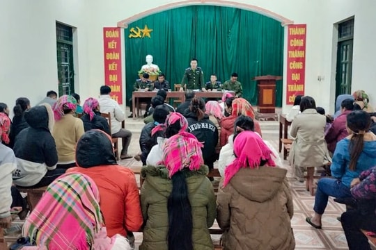 Thời tiết hanh khô kéo dài, Điện Biên tăng cường công tác phòng chống cháy rừng