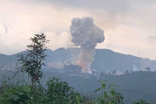 Bộ Nông nghiệp và Môi trường thông tin về vụ nổ nhà máy Phốt pho vàng ở Lào Cai