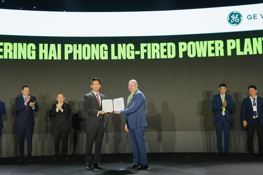 Nhà máy điện LNG Vinenergo Hải Phòng sử dụng tua-bin khí và máy phát điện của GE Vernova