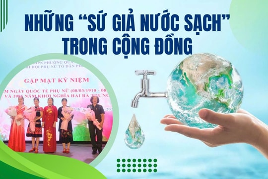 Những “sứ giả nước sạch” trong cộng đồng