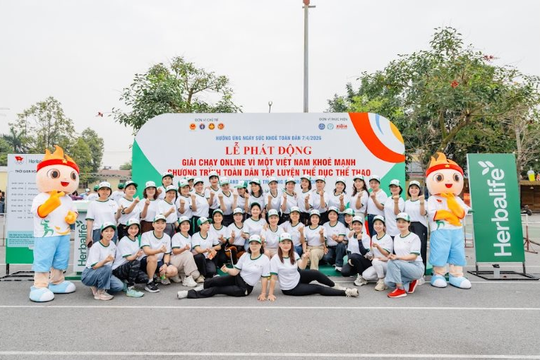 Khai mạc Giải chạy online “Vì một Việt Nam khỏe mạnh” hưởng ứng Ngày sức khỏe Tòan dân