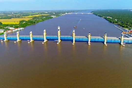 ĐBSCL: Xâm nhập mặn gia tăng, ranh mặn 4‰ lấn sâu từ giữa tháng 3