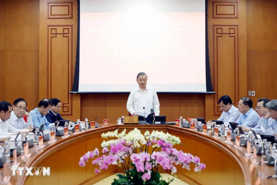 Tổng Bí thư Tô Lâm: Phát triển công nghệ phải xuất phát từ nhu cầu nền kinh tế và lợi ích quốc gia