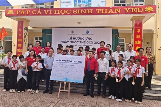 Nghệ An tổ chức Lễ hưởng ứng Ngày Nước thế giới 2026 tại Trường THCS Thanh Tùng