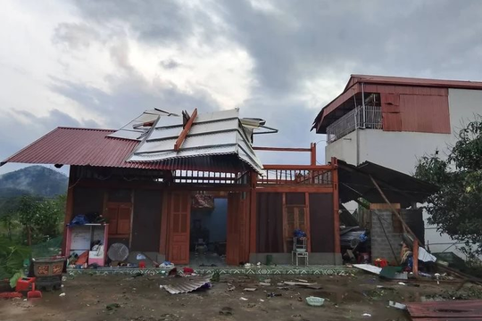 Mưa đá, dông lốc gây thiệt hại gần 50 tỷ đồng tại Tuyên Quang