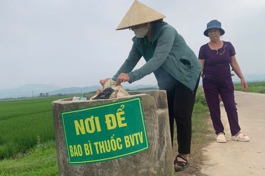 Nghệ An: Phát động phong trào “Nói không với rác thải thuốc bảo vệ thực vật trên đồng ruộng”