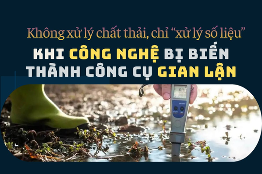 Vụ gian lận dữ liệu môi trường: Không xử lý chất thải, chỉ “xử lý số liệu”, biến công nghệ thành công cụ gian lận (Kỳ 2)