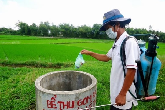 Tây Ninh tăng cường thu gom bao gói thuốc bảo vệ thực vật sau sử dụng