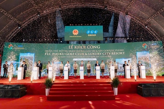 FLC khởi công siêu quần thể nghỉ dưỡng - sân golf 20.000 tỷ tại Gia Lai