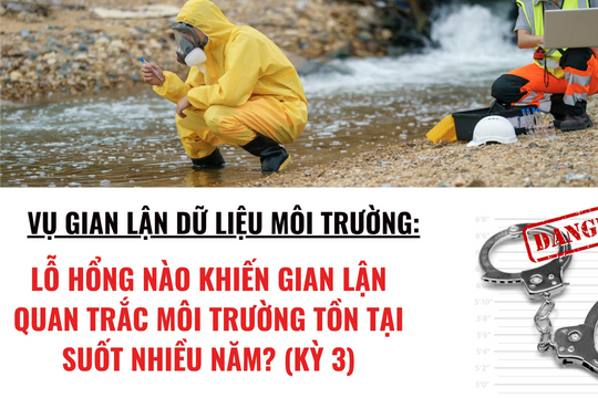 Vụ gian lận dữ liệu môi trường: Lỗ hổng nào khiến gian lận quan trắc môi trường tồn tại suốt nhiều năm? (Kỳ 3)