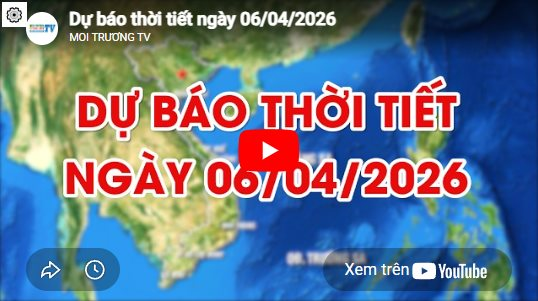 Dự báo thời tiết ngày 06/04/2026: Đêm không mưa, ngày nắng nóng