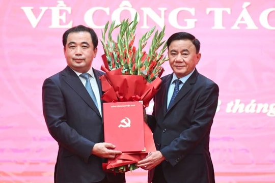 Ông Trần Đức Thắng giữ chức Bí thư Thành ủy Hà Nội