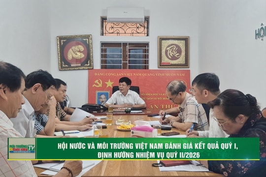 [VIDEO] Hội Nước và Môi trường Việt Nam đánh giá kết quả quý I, định hướng nhiệm vụ quý II/2026