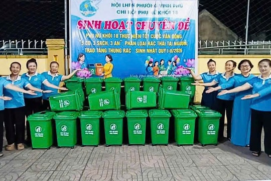 Nghệ An: Lan tỏa mô hình phân loại rác tại nguồn gắn với gây quỹ vì cộng đồng