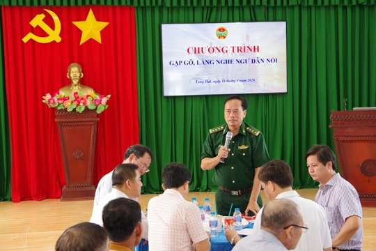 Hội Nông dân Thành phố Hồ Chí Minh gặp gỡ, lắng nghe ý kiến của ngư dân