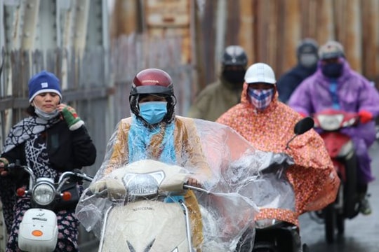 Bắc Bộ chuyển mát, cảnh báo mưa đá - dông lốc dồn dập