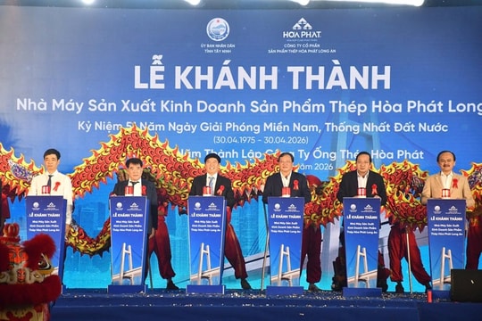 CTCP Khu Công nghiệp Đồng Tâm đón siêu nhà máy thép Hòa Phát, Tây Ninh bứt tốc chuỗi công nghiệp - logistics