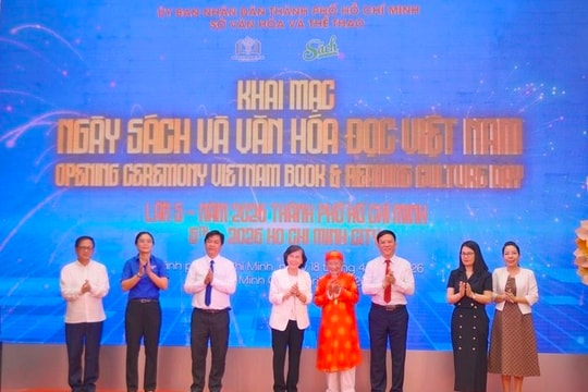 Khai mạc Ngày Sách và Văn hóa đọc Việt Nam lần thứ 5 tại TP HCM
