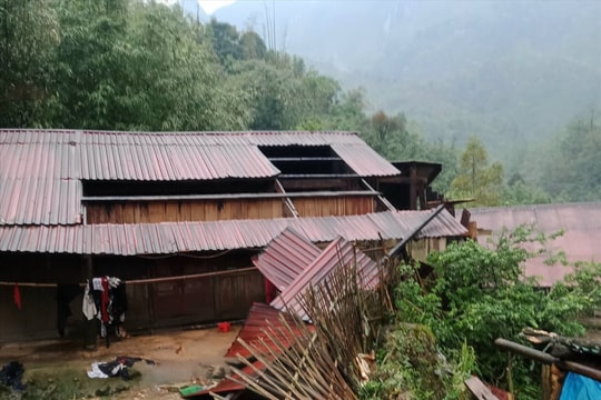 Mưa dông, mưa đá dồn dập gây thiệt hại nặng tại Lào Cai, Thái Nguyên