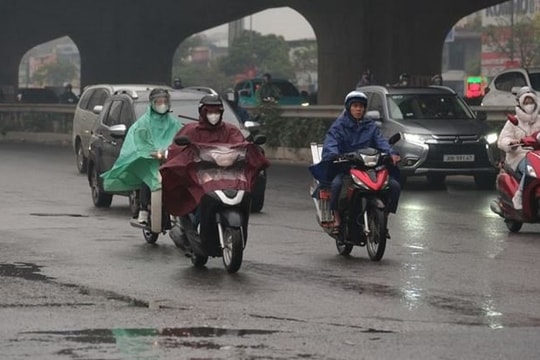 Bắc Bộ mưa trên diện rộng, nhiều địa phương đối mặt nguy cơ lũ quét