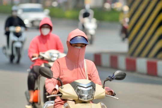 Nắng nóng gia tăng tại nhiều khu vực, có nơi trên 38 độ C