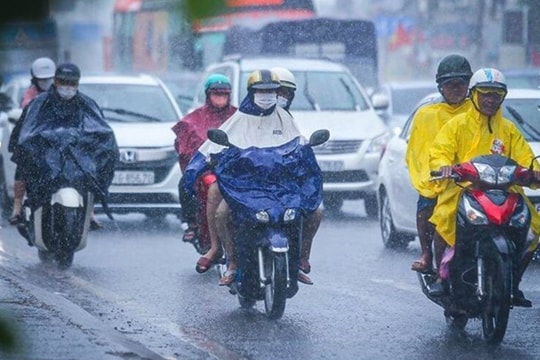 Không khí lạnh tràn xuống miền Bắc từ đêm 22/4