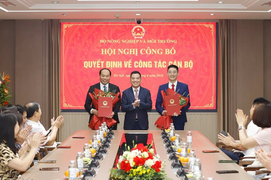 Bổ nhiệm Chánh Văn phòng Bộ Nông nghiệp và Môi trường