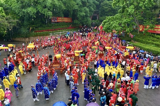 Phú Thọ đón hơn 6,5 triệu lượt khách dịp Giỗ Tổ Hùng Vương 2026