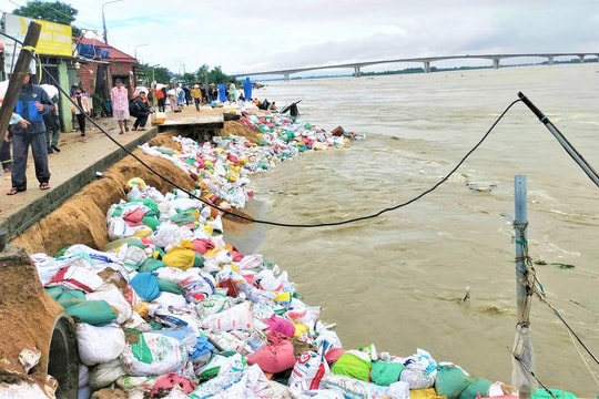 Đà Nẵng triển khai khẩn cấp dự án 210 tỷ đồng khắc phục kè sông Thu Bồn