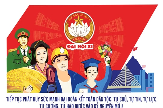 Hơn 1.300 đại biểu sẽ tham dự Đại hội đại biểu toàn quốc MTTQ Việt Nam lần thứ XI, nhiệm kỳ 2026-2031