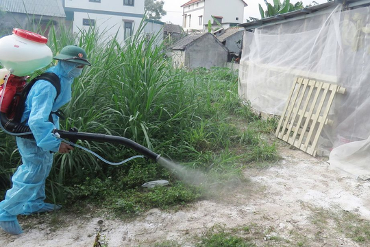 Cao Bằng cấp hơn 3.800 lít hóa chất khử trùng phòng, chống dịch tả lợn châu Phi