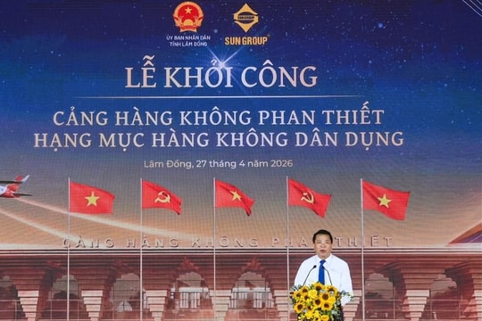 Sun Group khởi công Cảng hàng không dân dụng Phan Thiết hơn 3.900 tỷ đồng