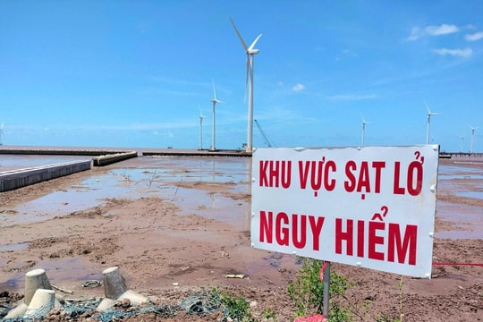 Bộ Chính trị ra kết luận về chống sụt lún, sạt lở, hạn mặn ở ĐBSCL