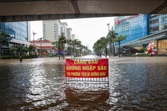 Hà Nội xây dựng kịch bản chống ngập mùa mưa 2026