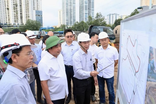 Hà Nội thúc đẩy tiến độ loạt dự án hạ tầng cấp bách trước mùa mưa 2026