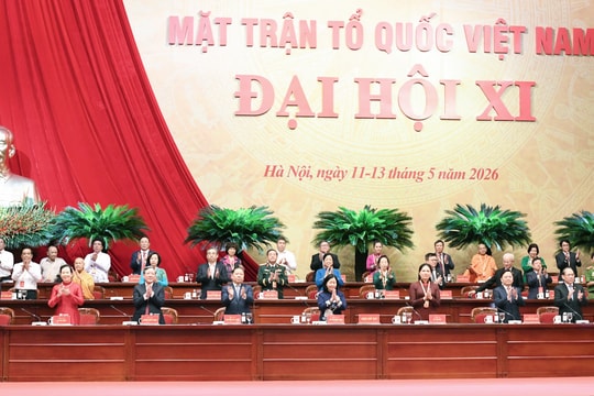 Khai mạc phiên làm việc đầu tiên Đại hội MTTQ Việt Nam lần thứ XI