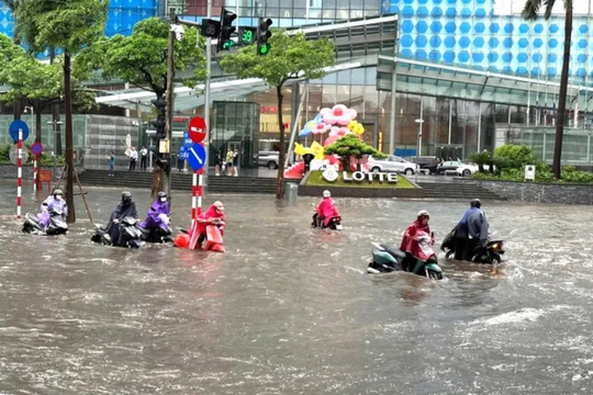 Hà Nội chủ động nhiều giải pháp chống ngập mùa mưa bão 2026