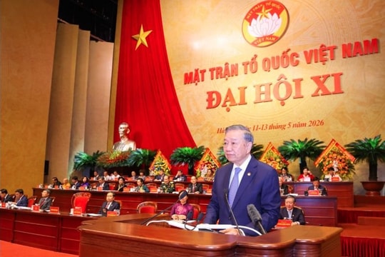 Thông cáo báo chí ngày làm việc thứ hai Đại hội đại biểu toàn quốc MTTQ Việt Nam lần thứ XI, nhiệm kỳ 2026-2031
