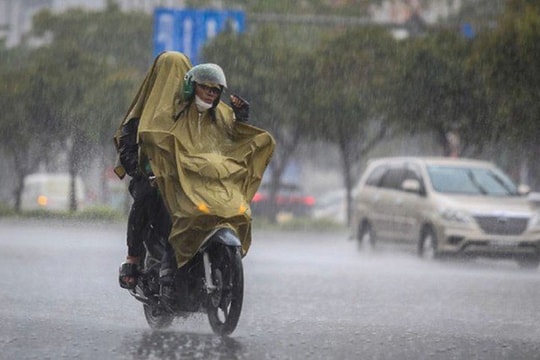 Dự báo thời tiết Hà Nội ngày 18/05/2026: Mưa rào và dông, cục bộ có nơi mưa to