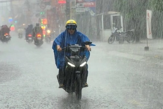 Mưa dông diện rộng còn kéo dài đến 22/5