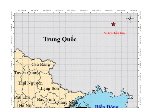 Động đất 5,2 độ ở Trung Quốc gây rung lắc nhiều tòa nhà cao tầng tại Hà Nội