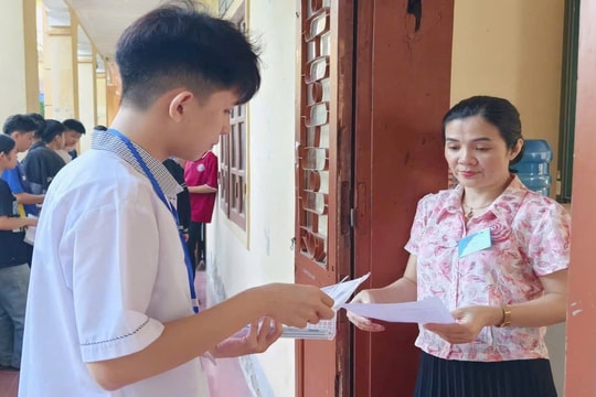 Hơn 49.000 thí sinh Nghệ An bước vào kỳ thi tuyển sinh lớp 10
