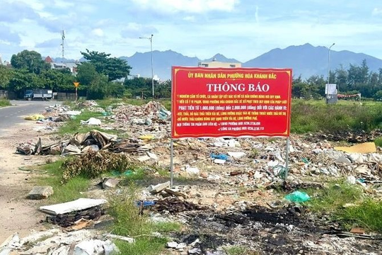 Đà Nẵng siết quản lý môi trường, xử nghiêm tình trạng đổ trộm xà bần, rác thải