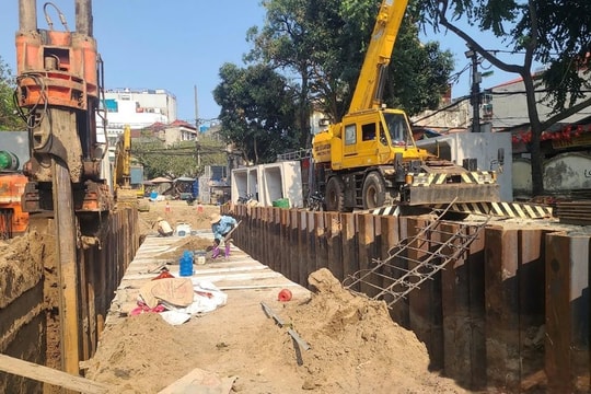 Hà Nội tăng tốc hoàn thiện dự án chống ngập nội đô trước mùa mưa